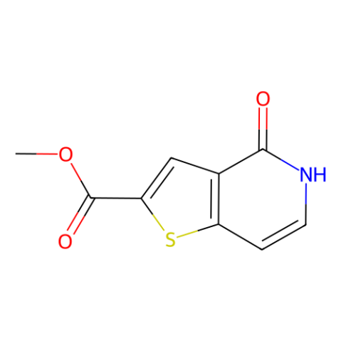 Methyl 4-oxo-4,5-dihydrothieno[3,2-c]pyridine-2-carboxylate结构式