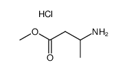 Methyl3-aminobutanoatehydrochloride structure