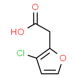 3-Chlorofuran-2-acetic Acid Structure
