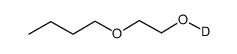1-(2-deuteriooxyethoxy)butane结构式
