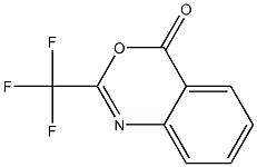 2-Trifluoromethyl-benzo[d][1,3]oxazin-4-one结构式