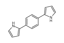 2-[4-(1H-pyrrol-2-yl)phenyl]-1H-pyrrole结构式