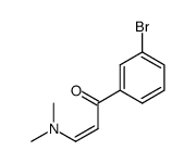 (Z)-1-(3-bromophenyl)-3-(dimethylamino)prop-2-en-1-one Structure