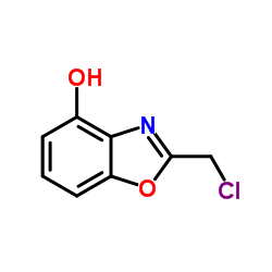 2-(Chloromethyl)-1,3-benzoxazol-4-ol Structure