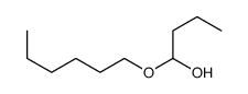 1-hexoxybutan-1-ol Structure