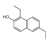 1,6-diethylnaphthalen-2-ol Structure