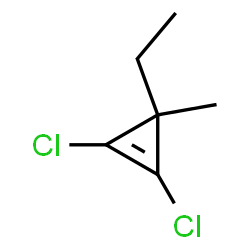 Cyclopropene, 1,2-dichloro-3-ethyl-3-methyl- (9CI) picture