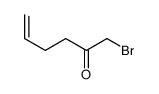 1-bromohex-5-en-2-one Structure
