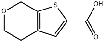 5,7-dihydro-4H-thieno[2,3-c]pyran-2-carboxylic acid结构式