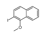 2-iodo-1-methoxynaphthalene structure