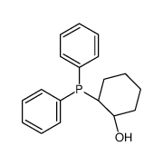 (1R,2R)-2-diphenylphosphanylcyclohexan-1-ol Structure