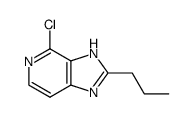 4-chloro-2-propyl-3H-imidazo<4,5-c>pyridine Structure