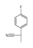 Benzeneacetonitrile, 4-fluoro-alpha-methyl-, (S)- (9CI)结构式