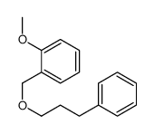 1-methoxy-2-(3-phenylpropoxymethyl)benzene Structure