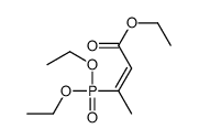 ethyl 3-diethoxyphosphorylbut-2-enoate Structure