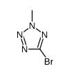 5-溴-2-甲基-2H-1,2,3,4-四唑结构式