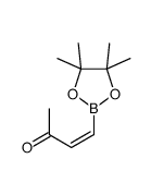 (E)-4-(4,4,5,5-tetramethyl-1,3,2-dioxaborolan-2-yl)but-3-en-2-one Structure