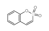 1,2-Benzoxathiin,2,2-dioxide结构式