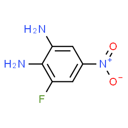 3-Fluoro-5-nitrobenzene-1,2-diamine Structure