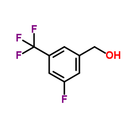 [3-Fluoro-5-(trifluoromethyl)phenyl]methanol structure