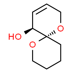 1,7-Dioxaspiro5.5undec-3-en-5-ol, trans- Structure