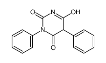 3,5-Diphenylbarbituric acid structure