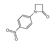 1-(4-nitrophenyl)azetidin-2-one Structure