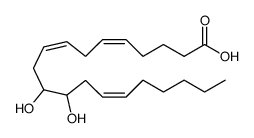 (5Z,8Z,14Z)-11,12-dihydroxyicosa-5,8,14-trienoic acid结构式