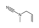 methyl(prop-2-enyl)cyanamide Structure