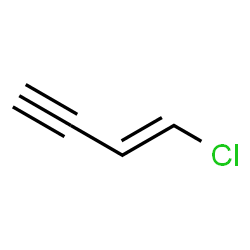 (E)-1-Chloro-1-buten-3-yne结构式