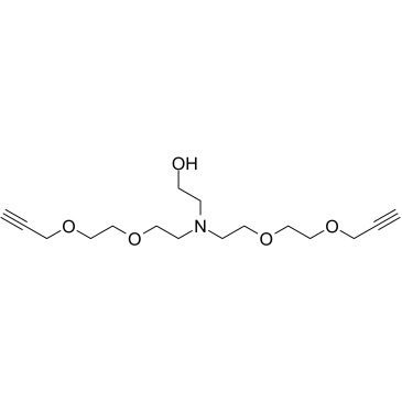 Hydroxy-Amino-bis(PEG2-propargyl) Structure