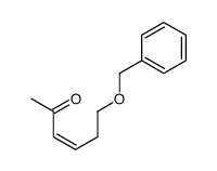 6-phenylmethoxyhex-3-en-2-one Structure
