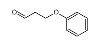 3-苯氧基丙醛结构式