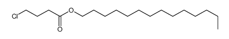 tetradecyl 4-chlorobutanoate结构式
