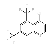 4-chloro-5,7-bis(trifluoromethyl)quinoline Structure