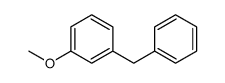 1-benzyl-3-methoxybenzene Structure