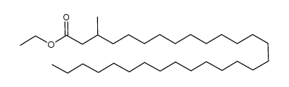 ethyl 3-methylnonacosanoate Structure