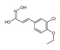3-(3-Chloro-4-ethoxyphenyl)-2-propenehydroximic acid picture