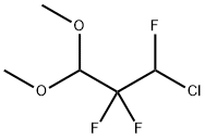 Propane, 1-chloro-1,2,2-trifluoro-3,3-dimethoxy- structure