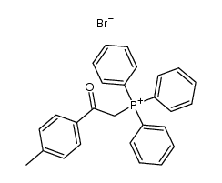 (4'-methylphenacyl)triphenylphosphonium bromide结构式