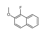 1-fluoro-2-methoxynaphthalene结构式