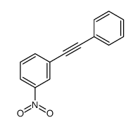 1-硝基-3-(苯基乙炔基)苯结构式