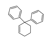 3,3-Diphenyl-1-cyclohexene结构式