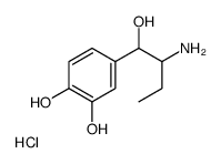 Ethylnorepinephrine hydrochloride structure