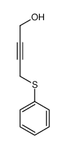 4-phenylsulfanylbut-2-yn-1-ol Structure