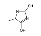 5-甲基-2-硫酮-4-咪唑啉酮结构式