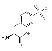 4-磺酸-L-苯丙氨酸结构式