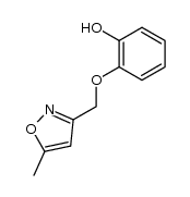 2-((5-methylisoxazol-3-yl)methoxy)phenol Structure