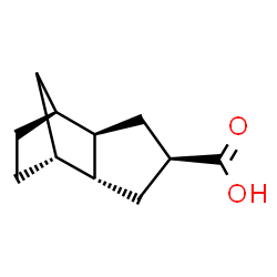 (2alpha,3aalpha,4alpha,7alpha,7abeta)-octahydro-4,7-methano-1H-indene-2-carboxylic acid structure