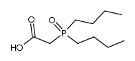 Dibutylphosphinyl-essigsaeure结构式